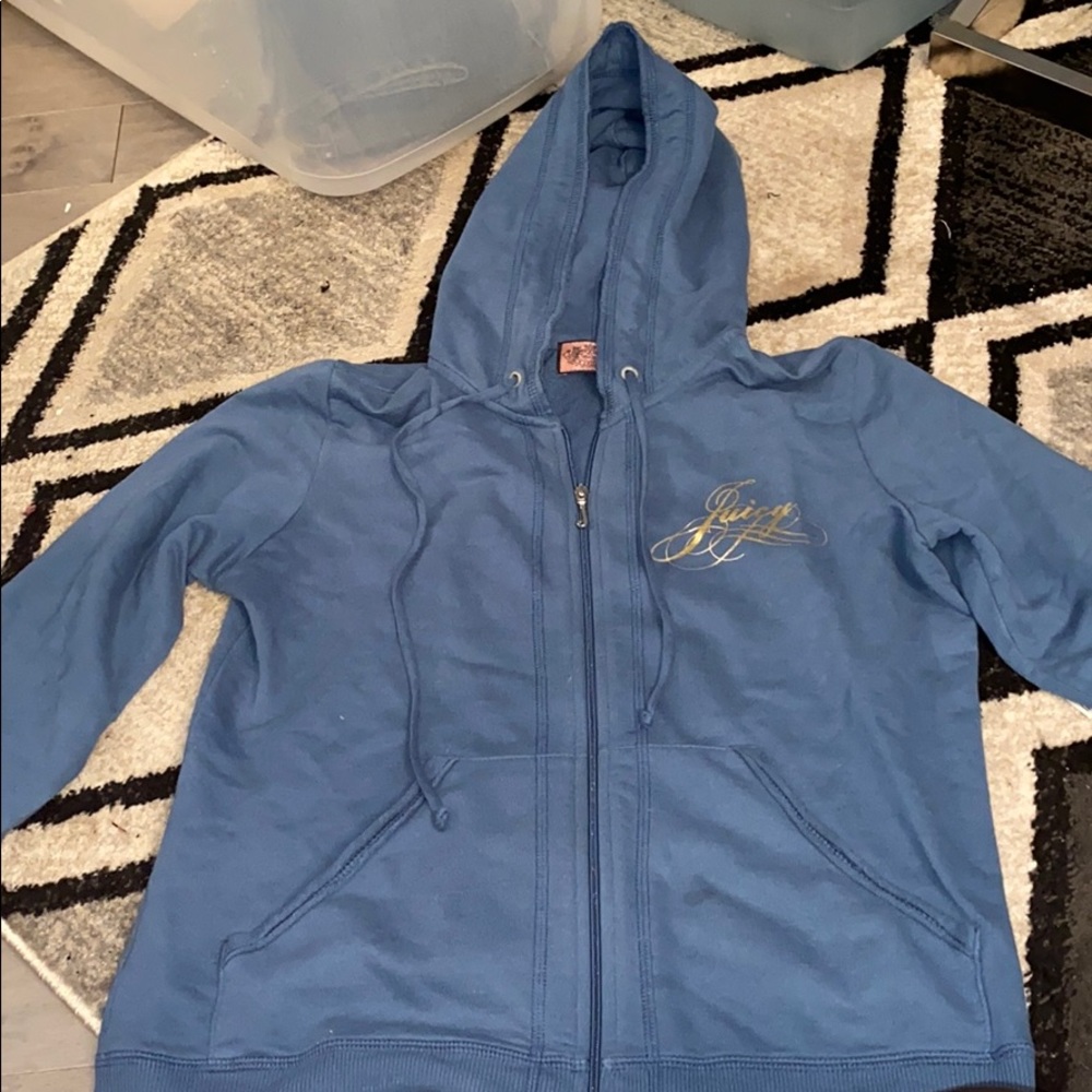 Barely worn Juicy Couture hoodie size XL